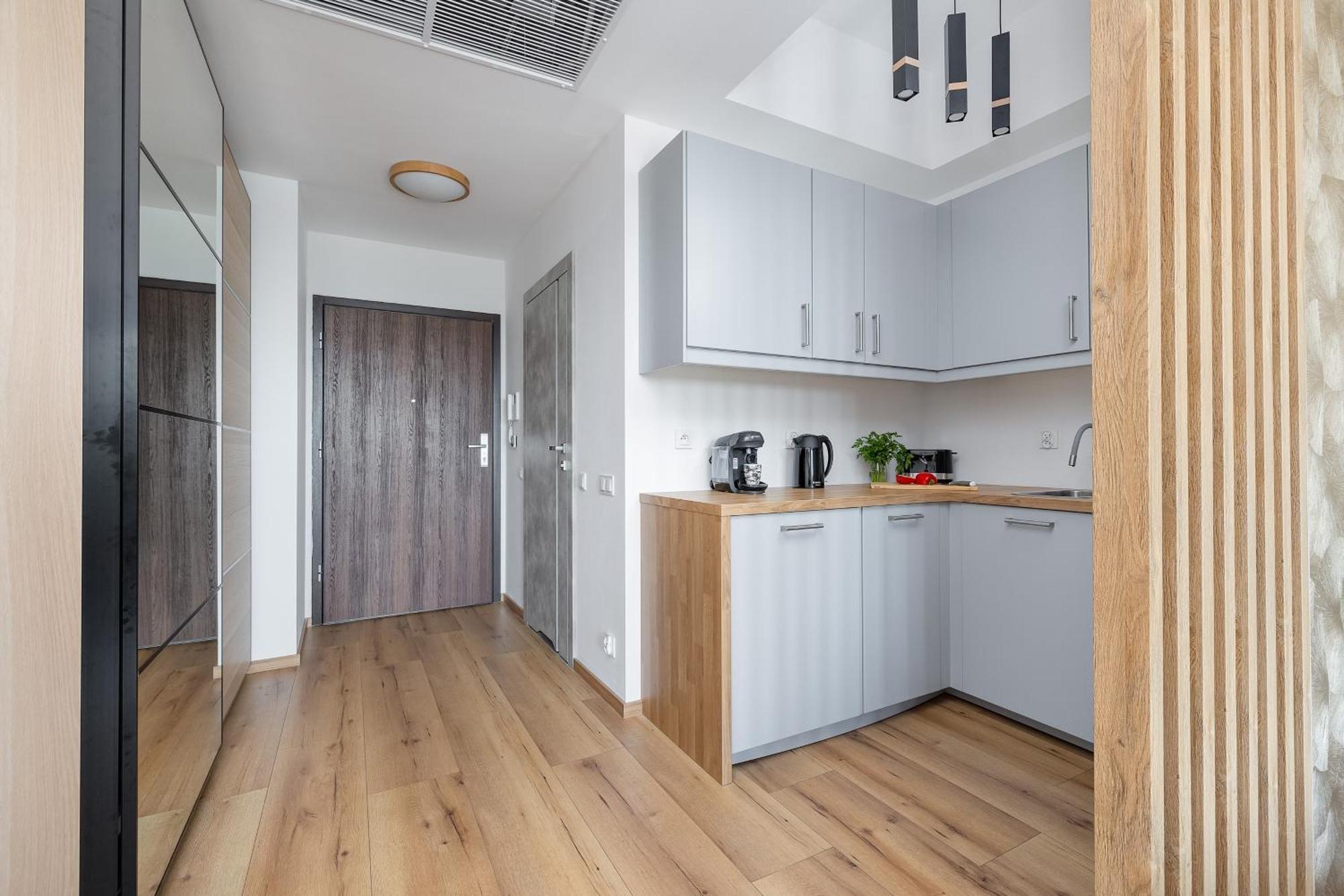 Apartment Modern With Swimming Pool In Hanza Tower By Renters